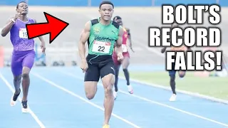 Nickecoy Bramwell Breaks USAIN BOLT'S Record In The CARIFTA Games! || U17 Boys 400 Meters