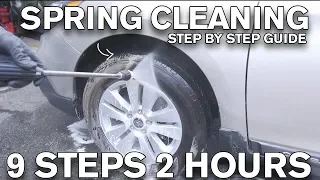 Quick 9 Step Spring Car Cleaning Subaru Outback