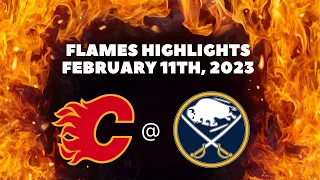 Calgary Flames Highlights @ Buffalo Sabres | February 11th, 2023