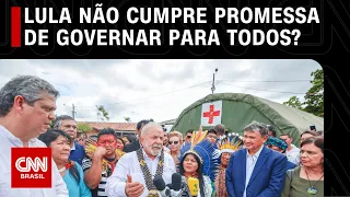 Lula não está cumprindo promessa de governar para todos? | CNN ARENA