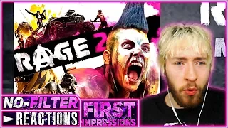 Rage 2 - What Is Rage 2? Official Trailer Reaction [No-Filter 2019]