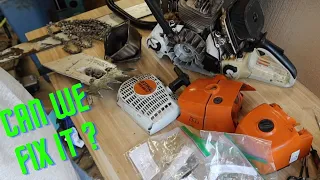 MS661 Stihl gets new life - Piston and rings rebuild