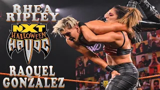 Rhea Ripley vs Raquel González FULL MATCH NXT Halloween Havoc Oct. 28, 2020