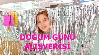 Doğum Günü Partim İçin Alışveriş Vlog Ecrin Su Çoban