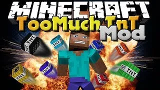 Minecraft Mod - Too Much TnT Mod - New TNT Types