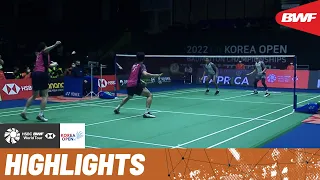New duo Kang/Seo and Alfian/Ardianto entertain the crowd in an epic closing finals match