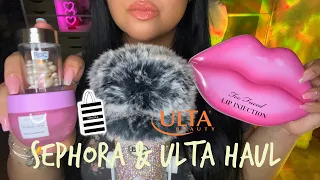 ASMR SEPHORA & ULTA HAUL 🛍 FT. FRENCH DONT SMELL 😏