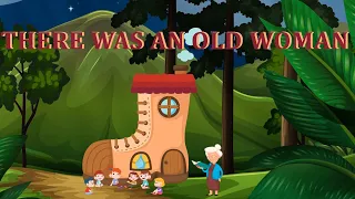 THERE WAS AN OLD WOMAN | ENGLISH RHYMES FOR KIDS | WISHVAS WORLD WIDE