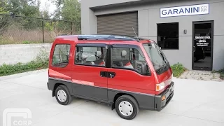 1991 Subaru Sambar Dias2 AWD Supercharged Kei Mini Van AMAZING!