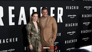 Amazon Prime's 'Reacher' LA premiere arrivals - Alan Ritchson, Willa Fitzgerald, Maria Sten