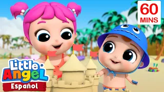 Bebé Juan se cuida en la playa 🏖️ | Canciones Infantiles con Bebé Juan🎵| Little Angel Español