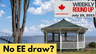No Express Entry draw this week 🤷🏻| #CanadaImmigration weekly round-up