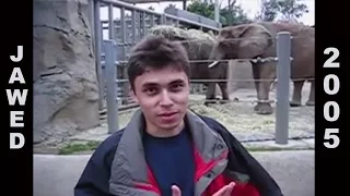 Jawed Karim at the zoo 48,318,689 views. Джавед Карим 2005