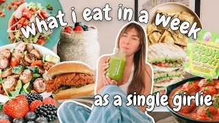 Realistic What I Eat in a Week- Meal Ideas for Cooking Alone