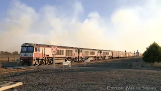 7AM9 SCT Mixed Freight Train: Steel, Boxcars & Containers (18/5/2024) - PoathTV Australian Railways