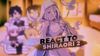 So I'm a Spider, So What? (Hero's party) react to Shiraori/Wakaba part 2/2 | Rus/Eng