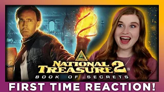 NATIONAL TREASURE: BOOK OF SECRETS | MOVIE REACTION | FIRST TIME WATCHING