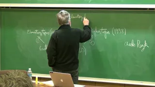 André Joyal "Three mutations of topos theory" Thursday, February 15, 2018