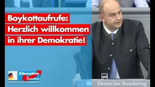 Stephan Protschka: Boykottaufrufe - Herzlich willkommen in ihrer Demokratie! - AfD-Fraktion