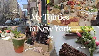 30’s in New York | Vlog, Soho shopping, cafe hopping, getting ready for travel, cooking