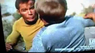 Star Trek Finnegan Captain Kirk Fight Scene Shore Leave