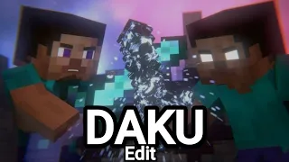 Herobrine DAKU😈 edit #minecraft #animation #edit #daku #herobrine