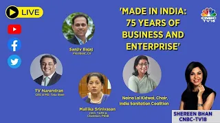 CNBC TV18 LIVE: India Inc Captains On the India Opportunity, the Reforms Needed, the Path Forward