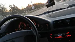 Bmw e34 530i from 0 to 150 km