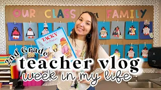 TEACHER VLOG || Penguin week, informative writing, book haul || Vlog #7