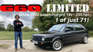 Mk2 VW Golf G60 LIMITED - I drive VW's HOLY GRAIL - 1 of JUST 71 ever made!