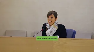 Nadia Isler, Director of SDG Lab in the Director-General's Office at UN Geneva discusses #SaveSoil