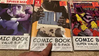 Unintentional ASMR:  Opening Comic Book Mystery Packs