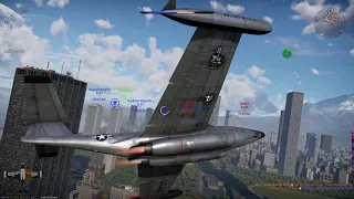 War Thunder: F89B The Bullet knows where it is, because it goes where its told (Pay to Win Gameplay)