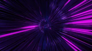 Space Tunnel Background video light streak