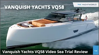 Vanquish Yachts VQ58 Aluminum Luxury Motor Yacht Review