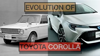 Evolution Of Toyota Corolla 1966-2022