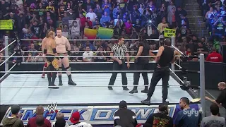 Daniel Bryan, Sheamus & Christian Vs The Shield - WWE Smackdown 14/02/2014 (En Español)