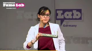 Unsichtbare Pflaster - Hanzey Yasar im Famelab-Deutschlandfinale 2016