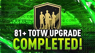 81+ TOTW Upgrade SBC Completed - Tips & Cheap Method - Fifa 23