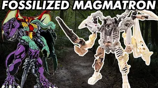 Let's Build a Fossilized Magmatron! Featuring Paleotrex, Ractonite, and Wingfinger