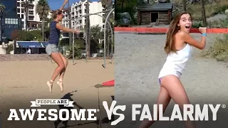 Slacklines & Balance Beams | People Are Awesome vs. FailArmy