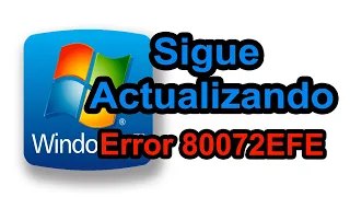 Truco para reparar Error 80072EFE Windows Update Windows 7 #trucos #technology  #windows7