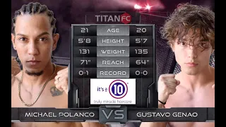 Titan FC 75 x Fighting Force 8: Michael Polanco vs Gustavo Genao