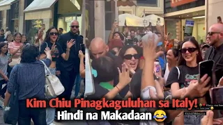 KIM CHIU at MAYMAY ENTRATA Pinagkaguluhan sa Italy!