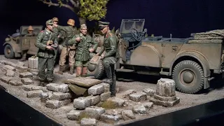 WW2 - 1/35 Diorama (Full build with realistic scenery) - Rommel's Ruin, Tunisia 43