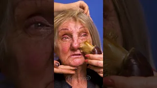 Grandma Gets a Makeover That Will shock You! #shorts