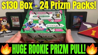 BIG PRIZM ROOKIE PULL!! From This $130 2023 Prizm Football Retail Box! Green Ice Parallels!