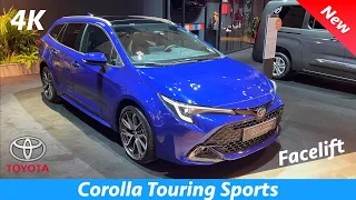 Toyota Corolla Touring Sports (Facelift) 2023 - FIRST look in 4K (Exterior - Interior) Visual Review