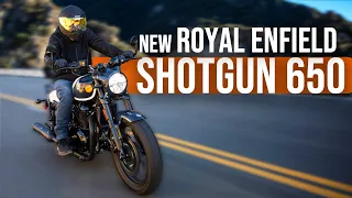 Royal Enfield Shotgun 650 review - new A2 cruiser tested in Los Angeles