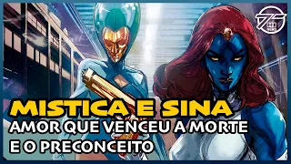 MISTICA E SINA um romance LGBT que desafiou a morte e o preconceito na marvel